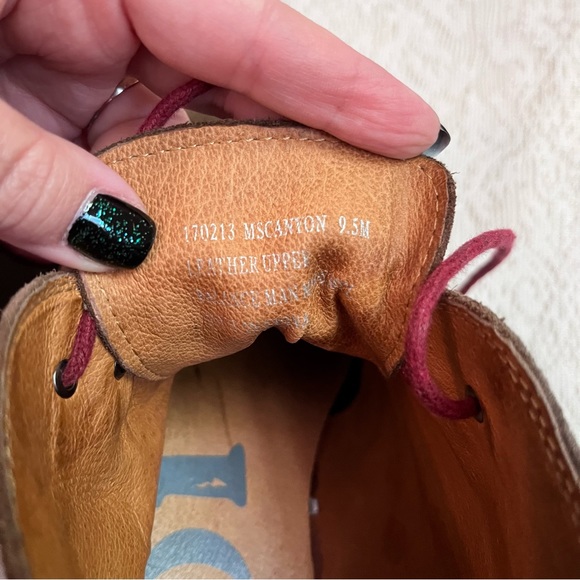 Men’s 1901 Canyon leather suede chukka boots - Picture 4 of 8